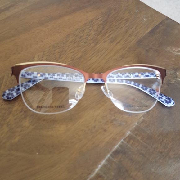 Kate Spade Brieana semi rimless eyeglass frames